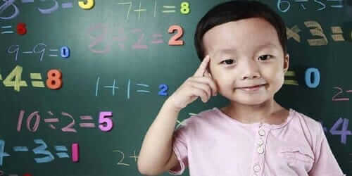 toán tư duy dạy trẻ học bảng tính công trừ